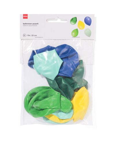 Luftballons &Oslash;23cm gr&uuml;n - 10 St&uuml;ck - 14250026 - HEMA