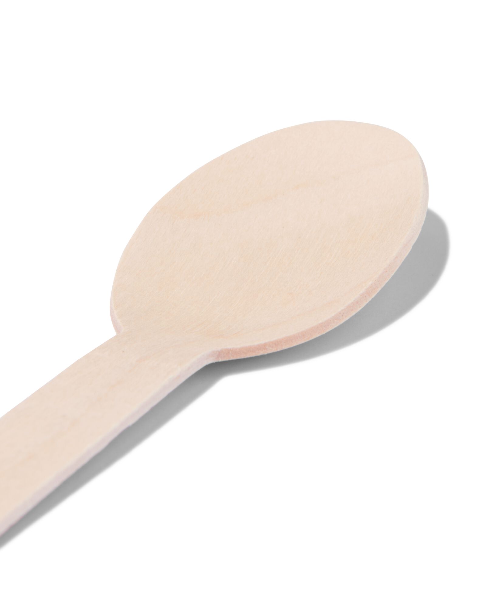 wegwerplepels hout 10 stuks - 14200502 - HEMA