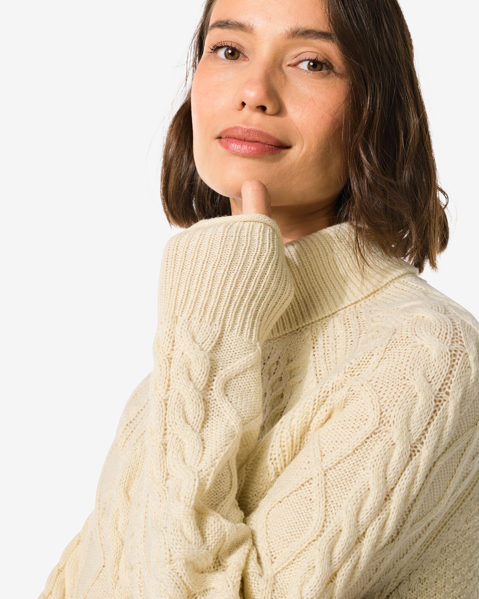 Damenkleid Zelda eierschalenfarben - 36201785OFFWHITE - HEMA