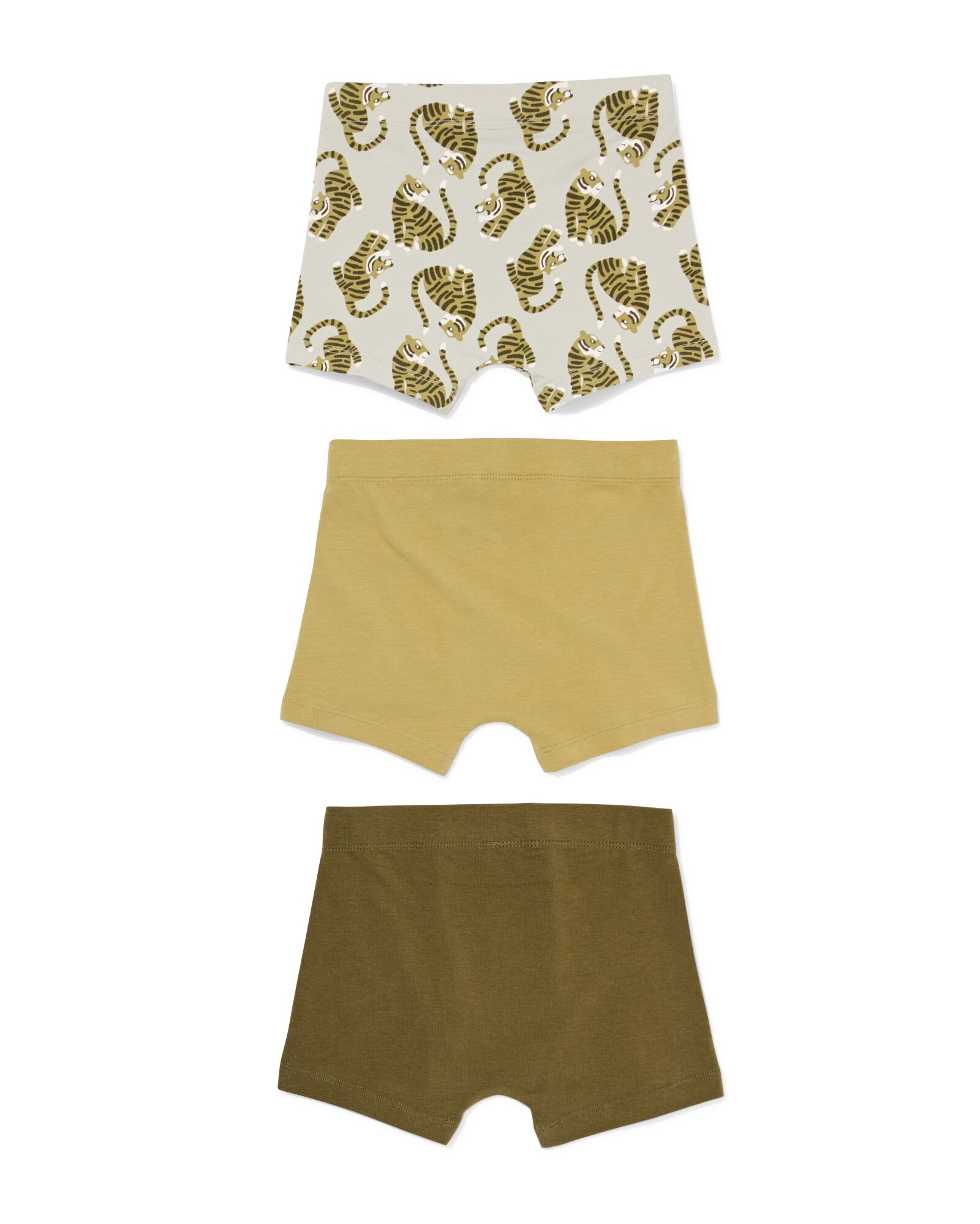 Kinder-Boxershorts &ndash; 3 St&uuml;ck olivgr&uuml;n - 19203160OLIVE - HEMA