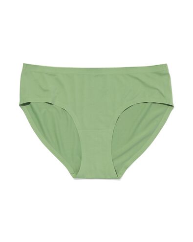 slip hipster femme second skin microfibre vert - 19602515GREEN - HEMA