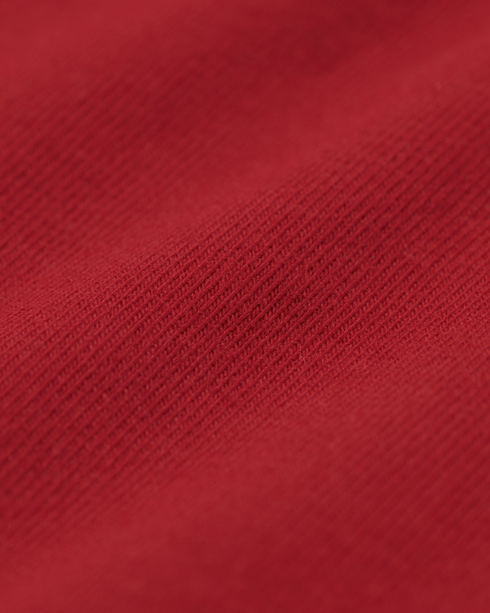 dameshipster katoen met kant donkerrood - 19630702DARKRED - HEMA