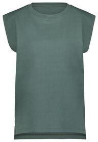 Damen-T-Shirt Dany, Kappärmel grün grün - 1000027681 - HEMA