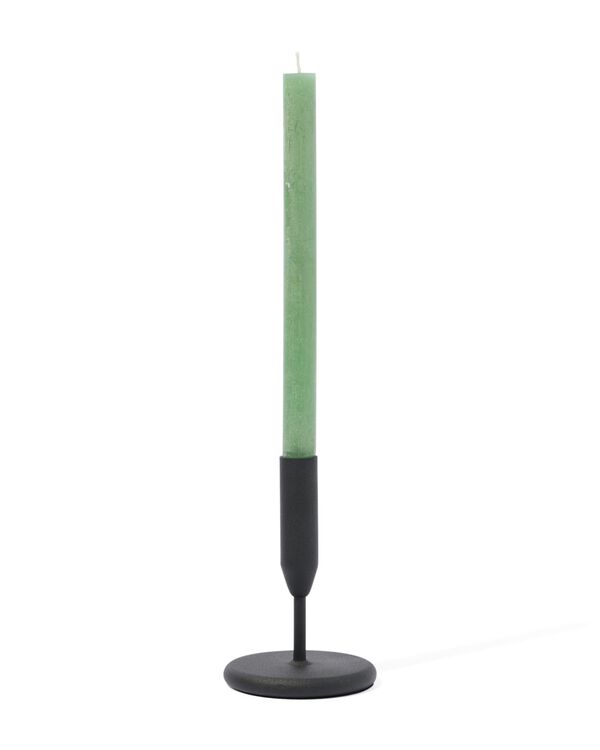 bougeoir S m&eacute;tal noir - 13324005 - HEMA