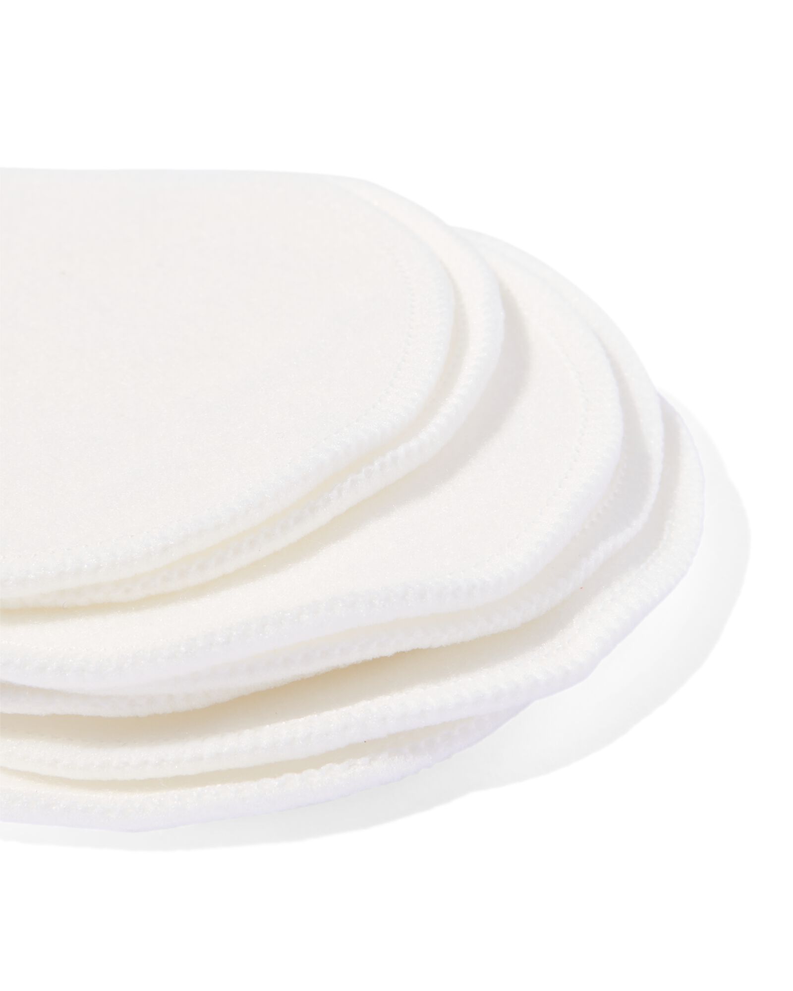 herbruikbare make-up pads bamboe met was- en bewaarzakje &Oslash;8cm - 10 stuks - 11500016 - HEMA