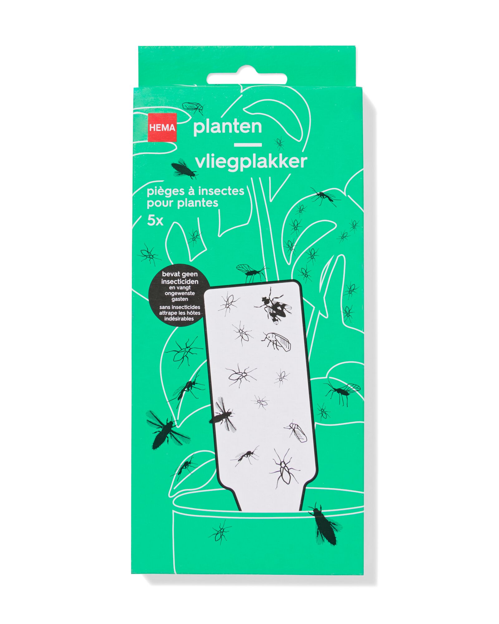 Pflanzenfliegenaufkleber - 41800182 - HEMA