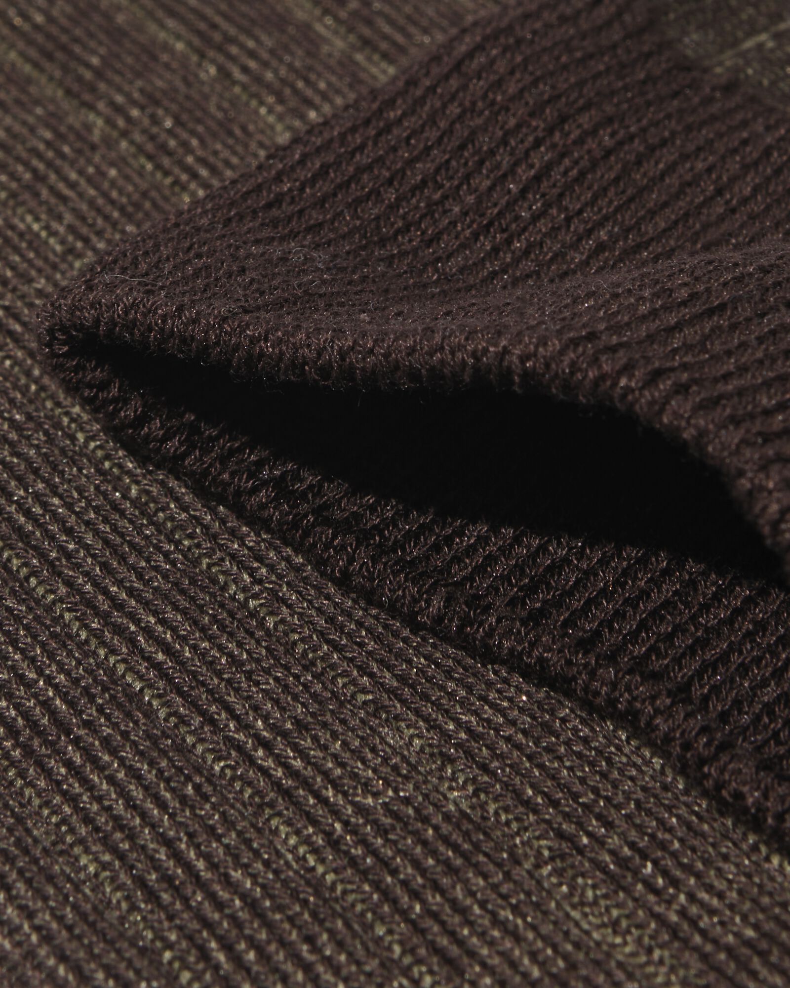 chaussettes homme c&ocirc;tel&eacute; marron marron - 4151045BROWN - HEMA