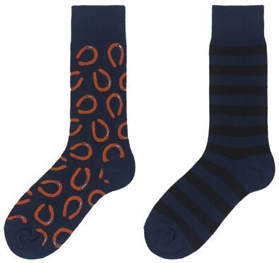 2er-Pack Herren-Socken, mit Baumwolle - 4180042 - HEMA