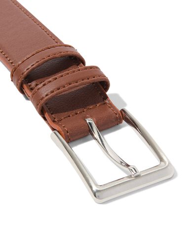 Herren-Ledergürtel braun - 1000030268 - HEMA