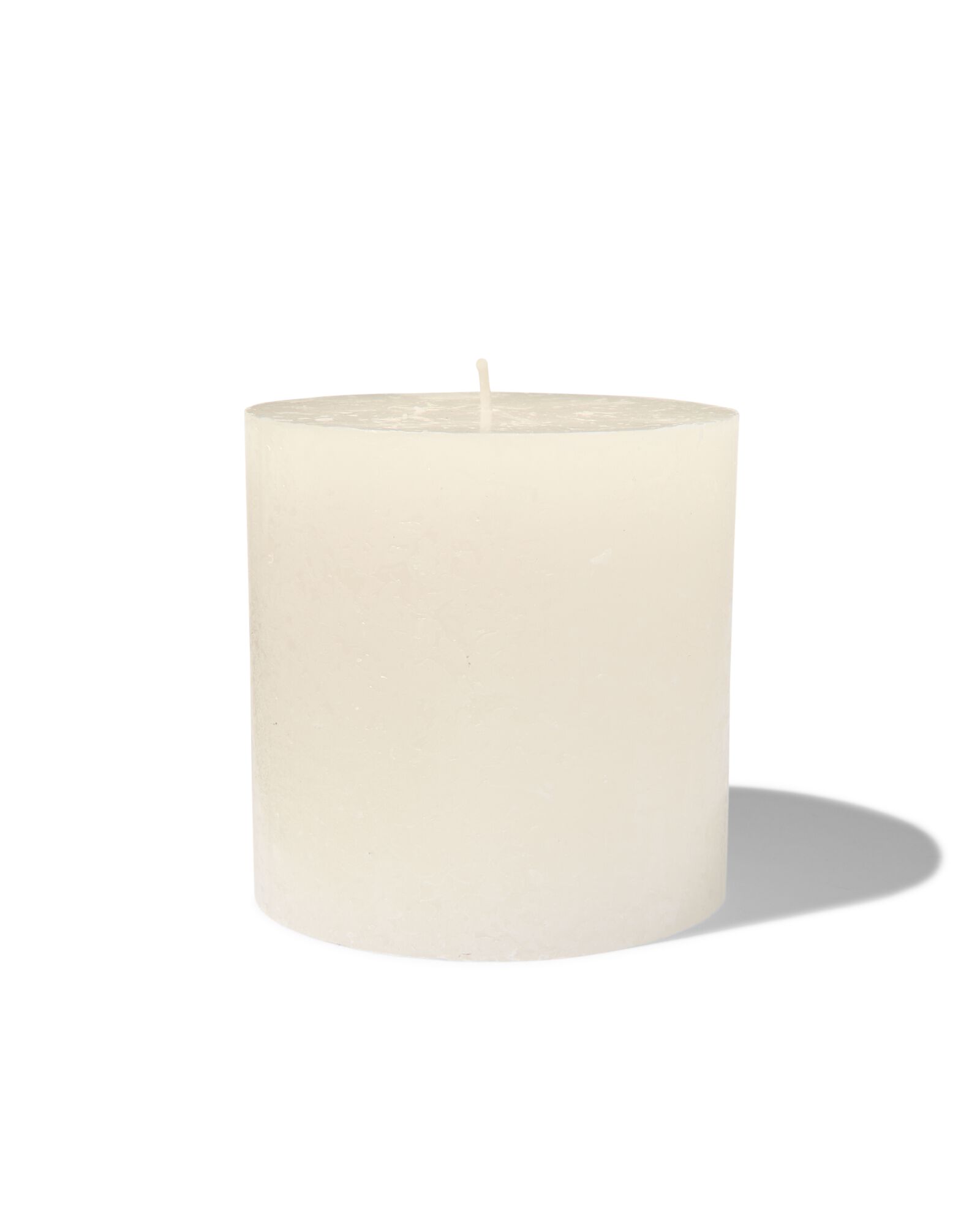 Rustikale Kerze &Oslash; 10 x 10 cm, Elfenbein elfenbeinfarben 10 x 10 - 13503163 - HEMA