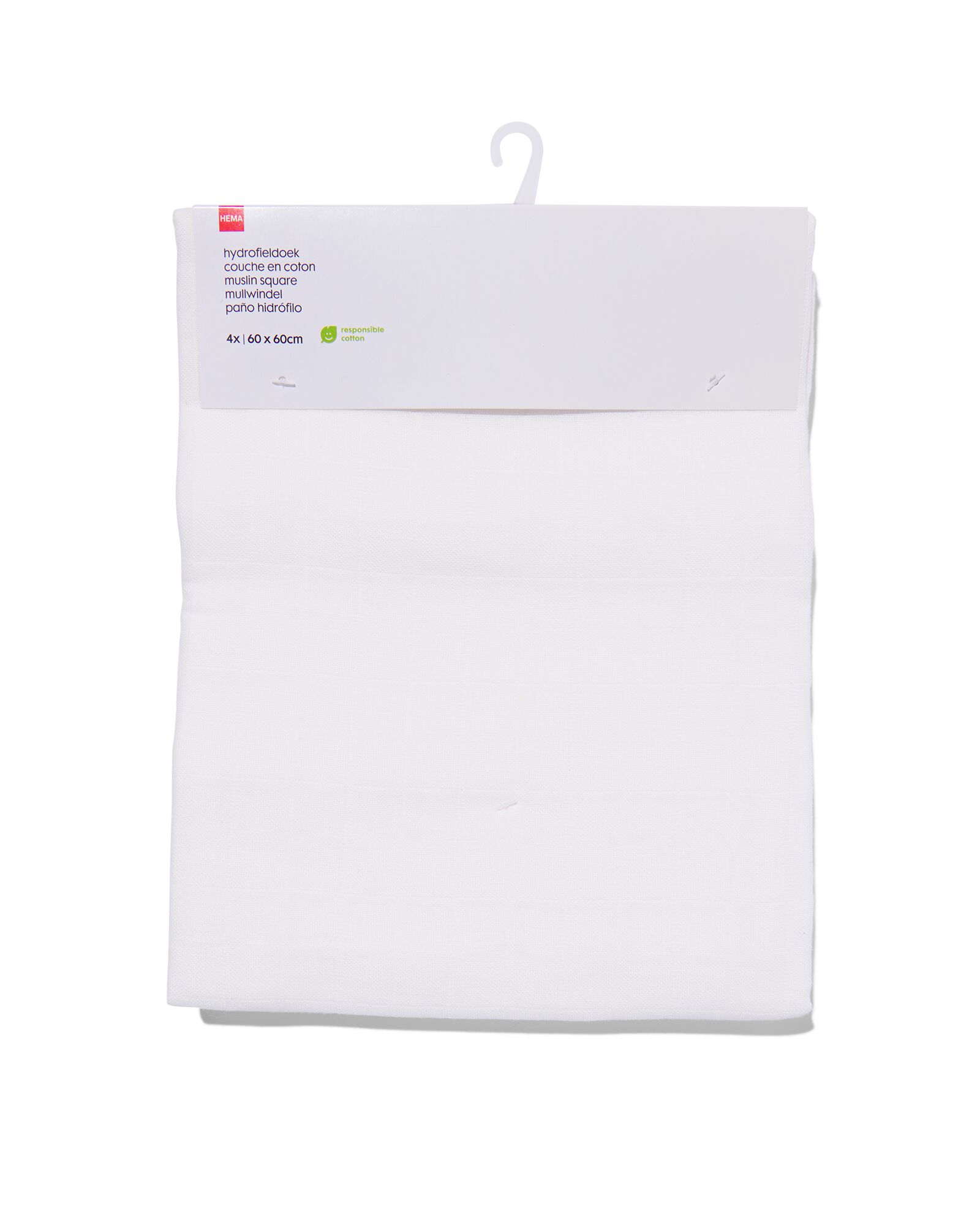 4-pak hydrofieldoeken  60x60 cm - 33345930 - HEMA