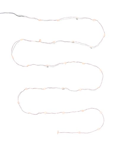 Lichterkette 3 m mit 30 LED-L&auml;mpchen, Stern f&uuml;r den Innenbereich - 25550012 - HEMA