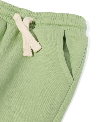 baby kleding sweatset groen 68 - 33100452 - HEMA