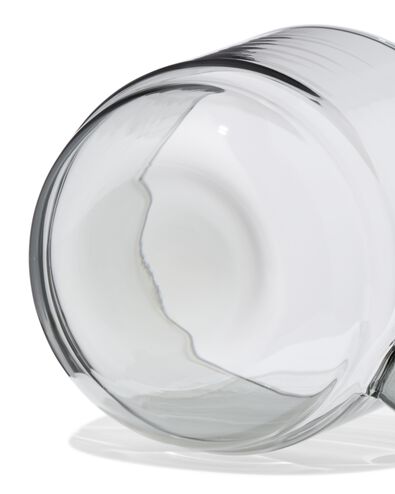 koffiekopje 300ml glas antraciet - 80660349 - HEMA