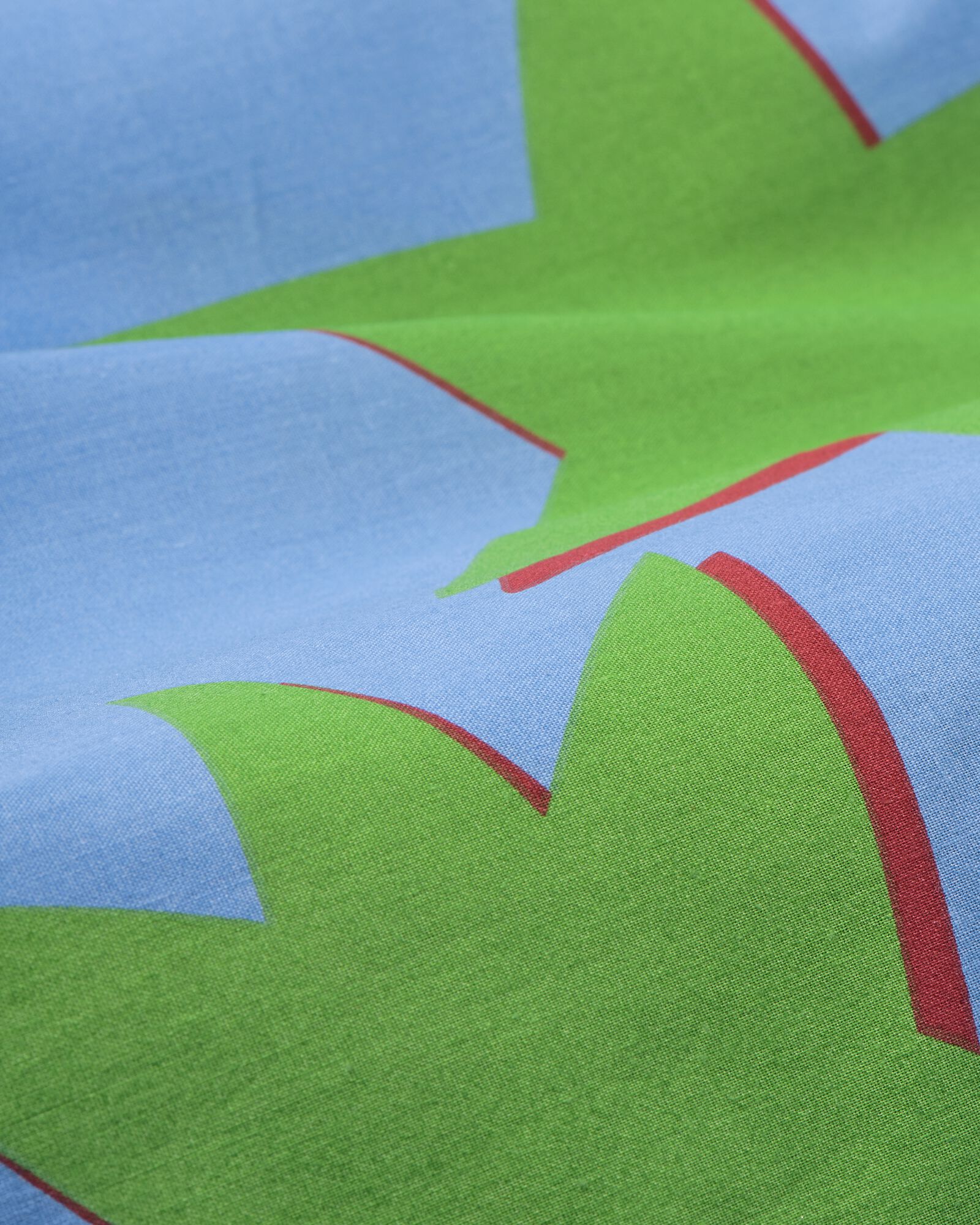 kinderdekbedovertrek 140x200cm zacht katoen sterren - 5700227 - HEMA