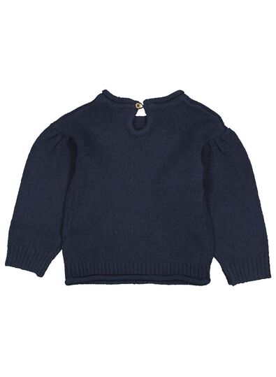 Baby-Pullover dunkelblau - 1000016566 - HEMA