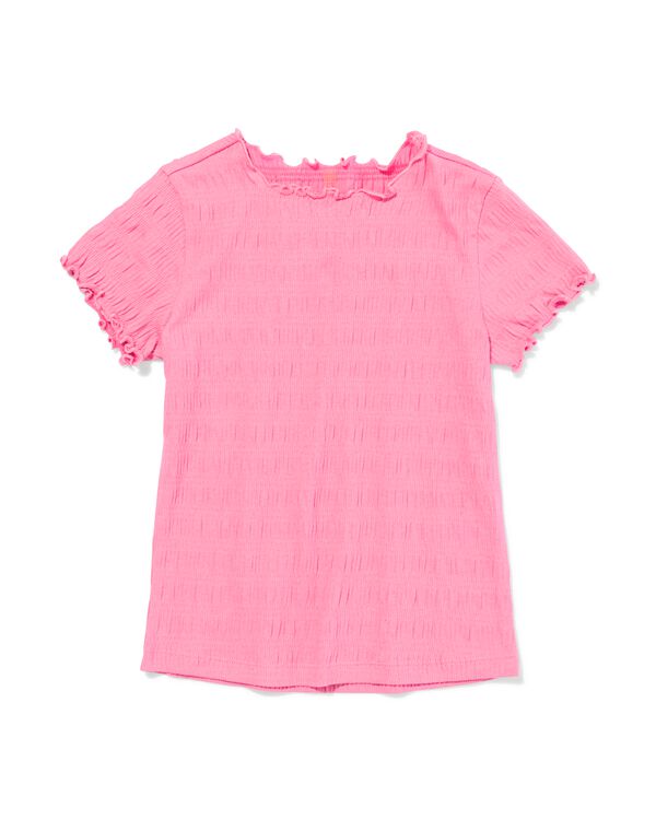 kinder T-shirt roze roze - 30846614PINK - HEMA