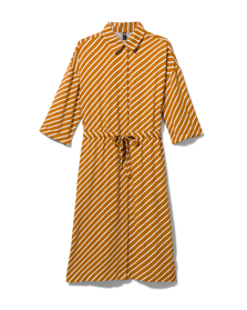 Damen-Kleid Lynn, Knopfleiste gelb gelb - 1000030571 - HEMA