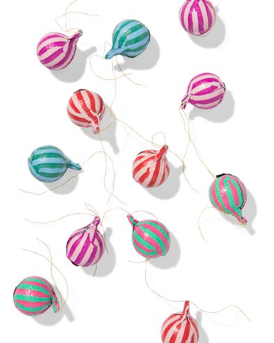 d&eacute;corations &agrave; suspendre au sapin cacao 180 g - 24532501 - HEMA