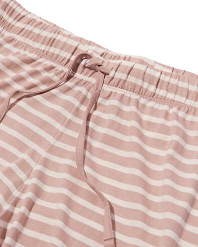 Damen-Pyjama, Baumwolle naturfarben S - 23400306 - HEMA