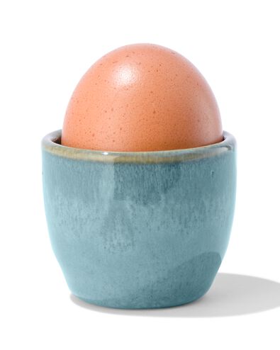 eierdop - 5 cm - Porto - reactief glazuur - blauw - 9602025 - HEMA