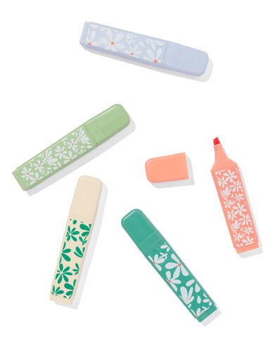 marqueurs grands - 5 pi&egrave;ces - 14406004 - HEMA