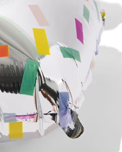 folieballon cijfer 5 60cm confetti - 14260062 - HEMA