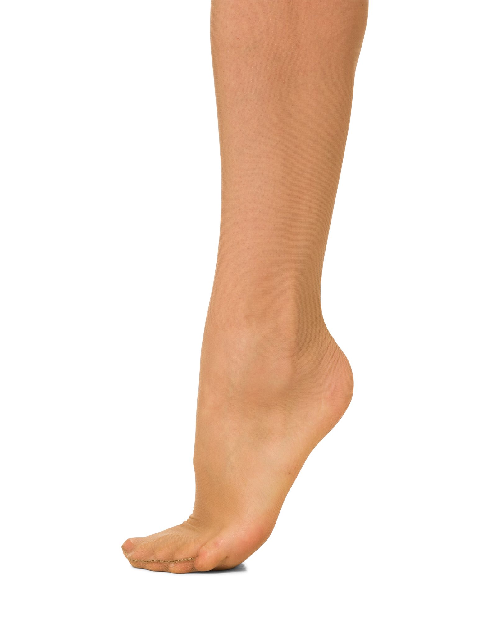 halterlose Str&uuml;mpfe mit Spitze, matt, 15 Denier naturfarben - 1000000959 - HEMA