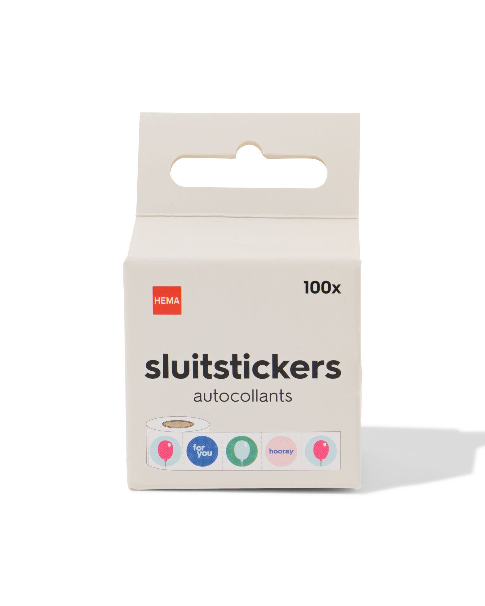Verschlussaufkleber Party &ndash; 100 St&uuml;ck - 14793283 - HEMA
