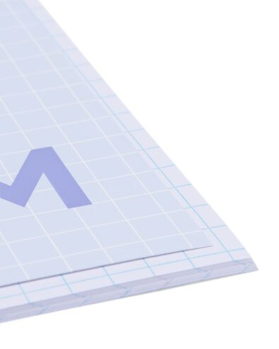 3&nbsp;cahiers bleus format A5&nbsp;-&nbsp;&agrave; carreaux 10mm - 14120219 - HEMA