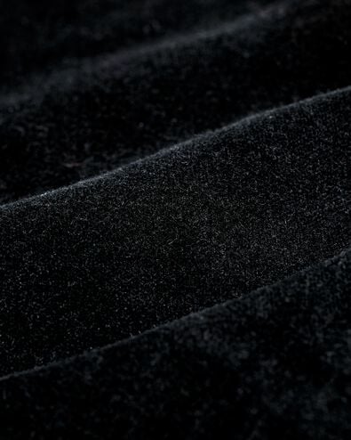 kindergilet velvet zwart zwart - 30706601BLACK - HEMA