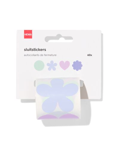 autocollants fleurs - 60 pi&egrave;ces - 14690032 - HEMA