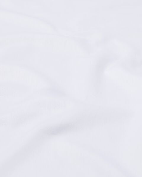 drap-housse - satin de coton hôtel blanc blanc - 1000014013 - HEMA