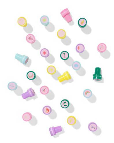 lot de tampons imagination 26 pi&egrave;ces - 15900243 - HEMA