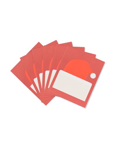 naamkaartjes - 6 stuks - 25610049 - HEMA