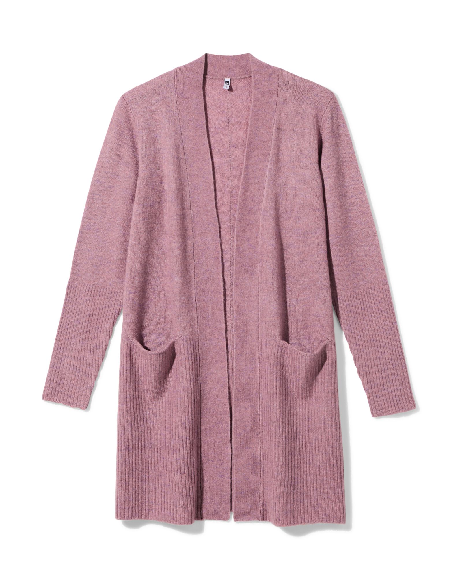 damesvest Lana fijngebreid paars - 36302580PURPLE - HEMA