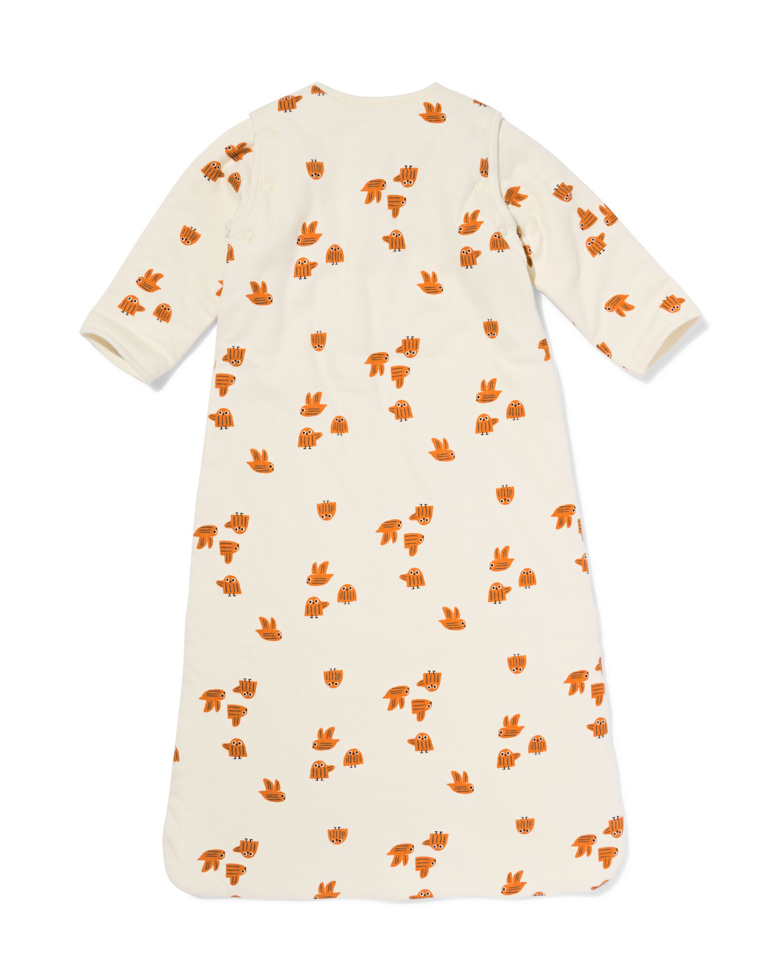 gigoteuse avec manches amovibles coton tog 3,0 hiboux  beige - 33366550BEIGE - HEMA