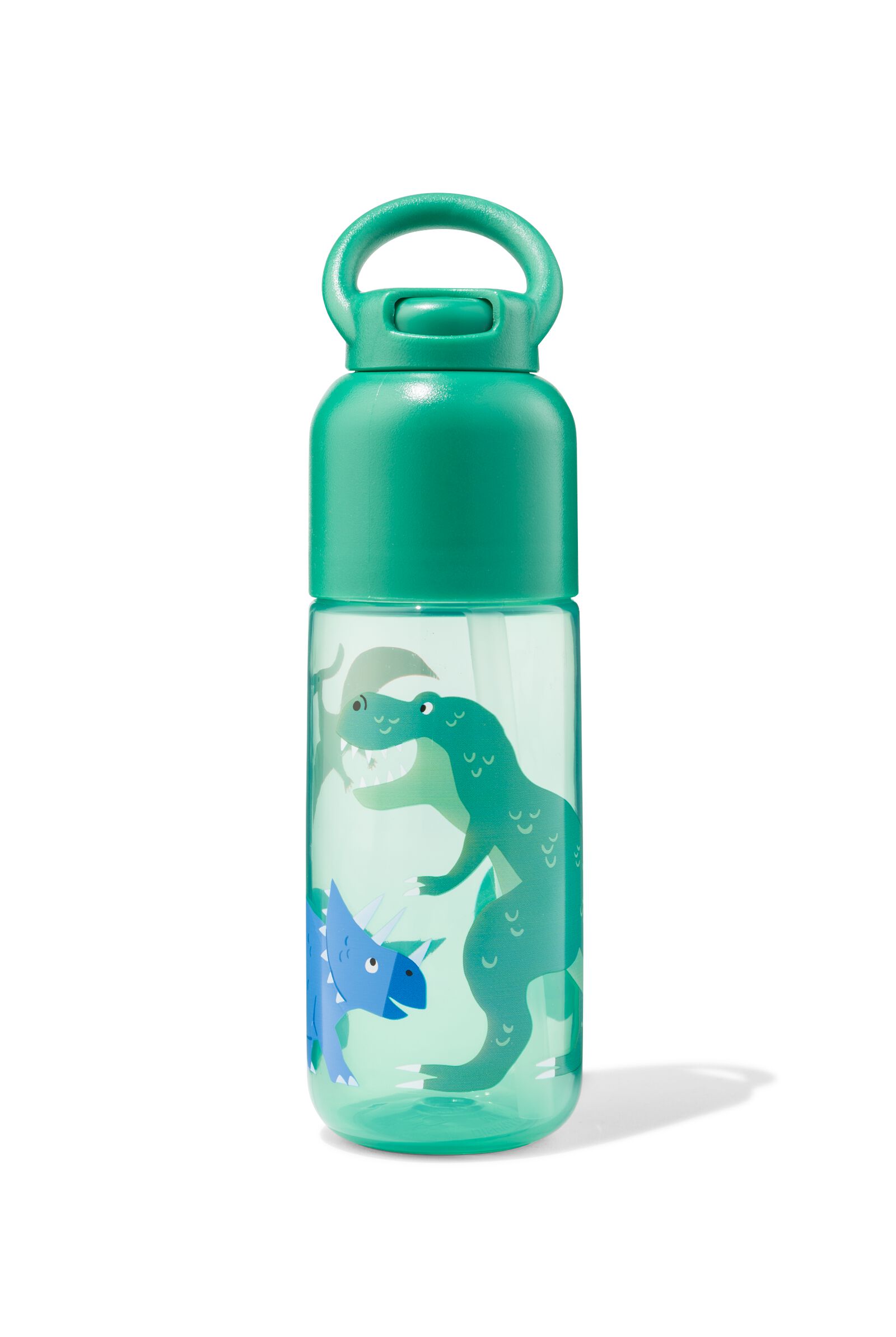 gourde avec paille dinosaure 300ml - 80650077 - HEMA