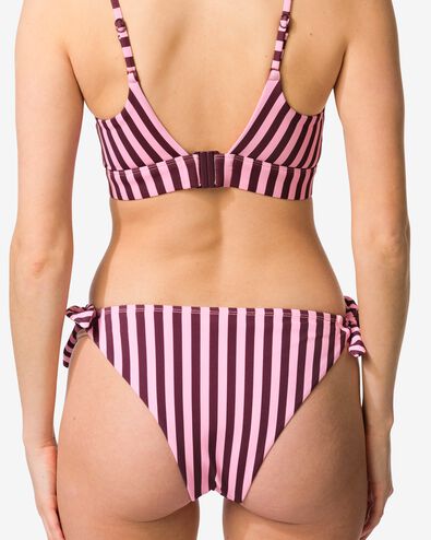 damesbikinibroekje Eva strepen roze roze - 22360280PINK - HEMA