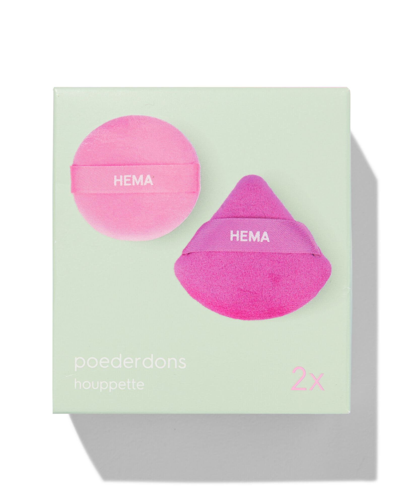 poederdonsjes - 2 stuks - 11201035 - HEMA