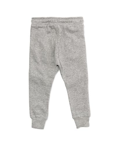 pantalon sweat enfant gris chiné 98/104 - 30747088 - HEMA