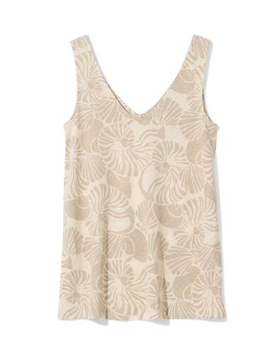 Damentop Carry aus Leinen mit Muscheln bunt - 36200735MULTI - HEMA