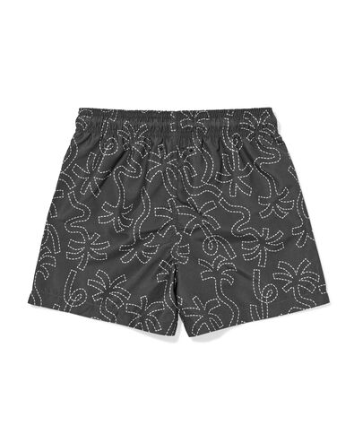 kinderzwembroek palmbomen antraciet antraciet - 22260635ANTHRACITE - HEMA