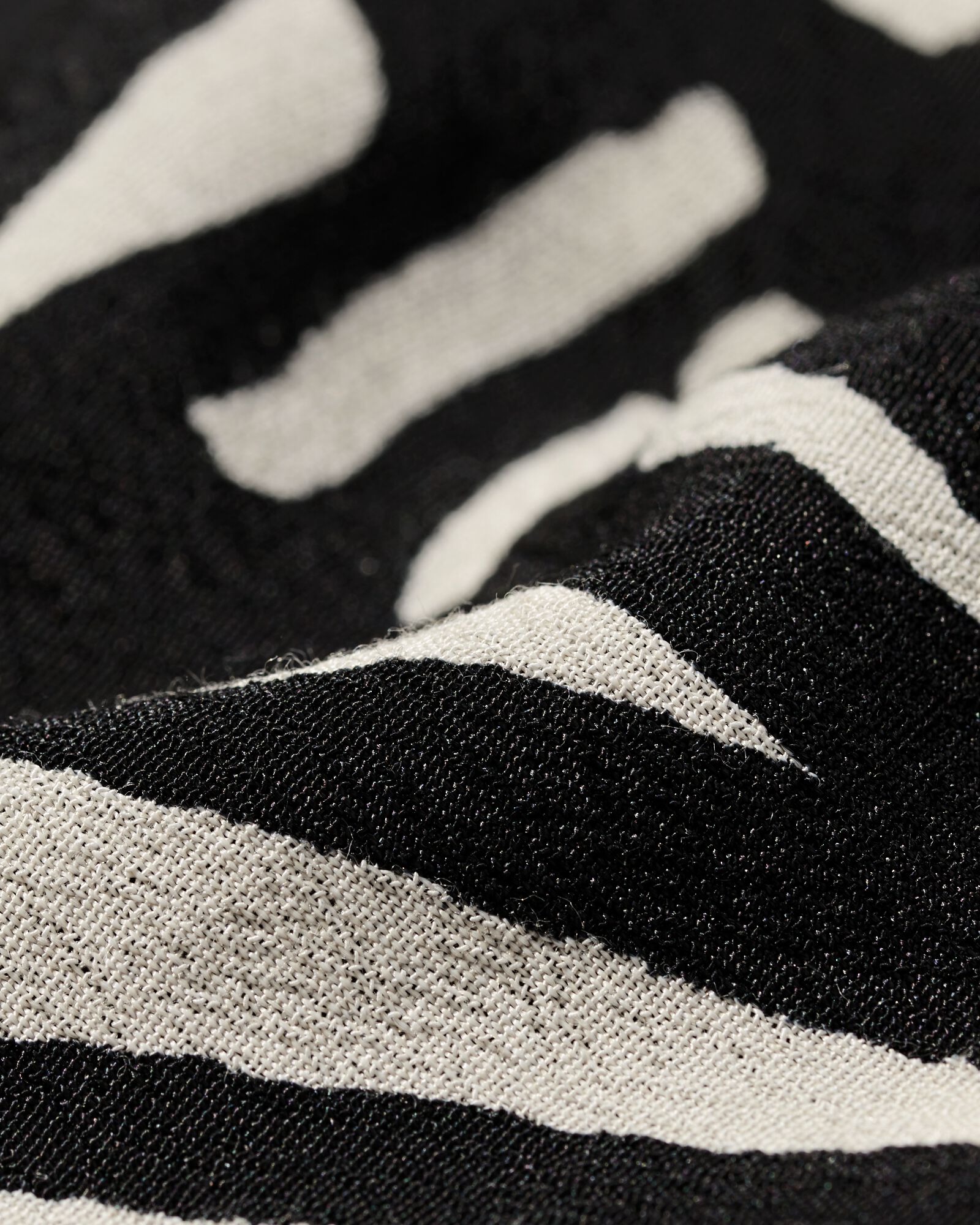 Damenhose Remmy weites Bein, abstrakt schwarz - 36299580BLACK - HEMA