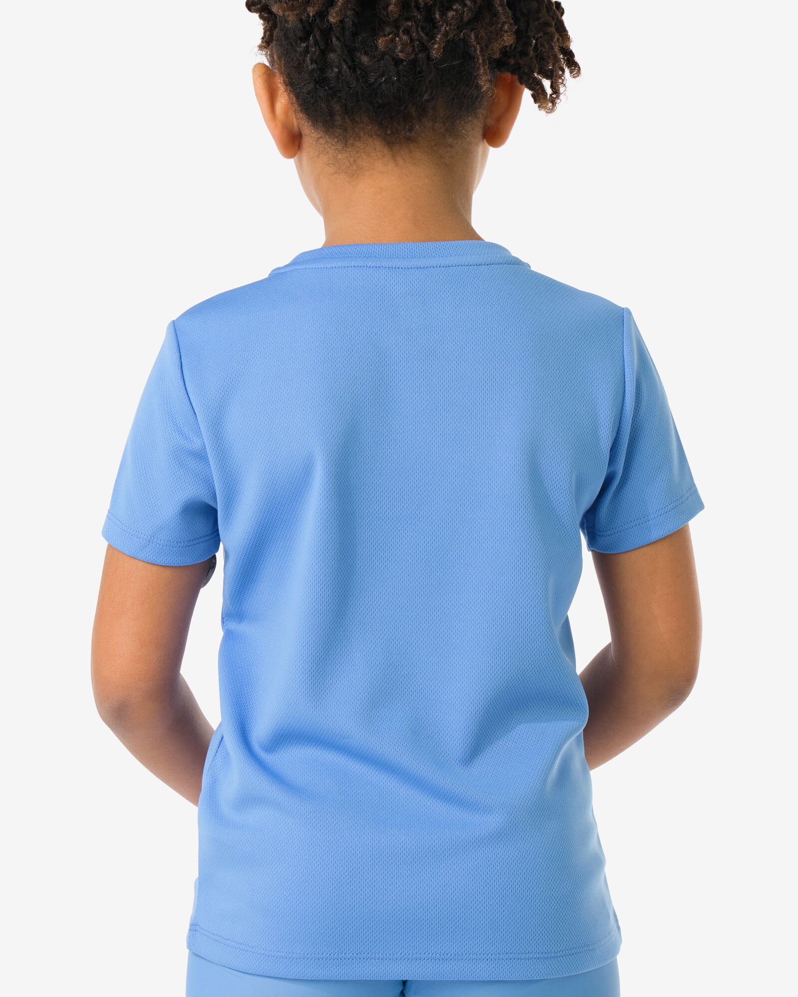 kindersportshirt blauw blauw - 30600054BLUE - HEMA