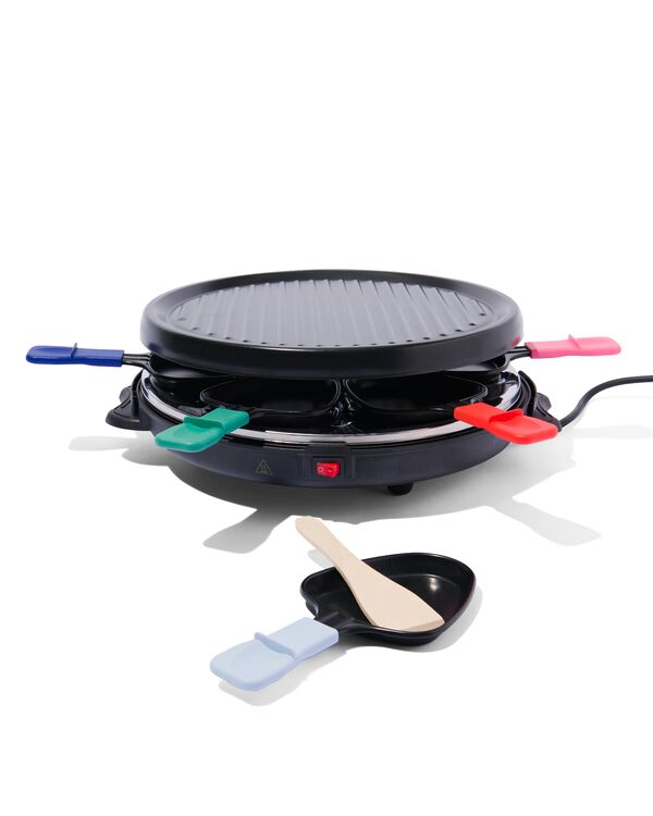 gourmet raclette set 6 personen - 80090011 - HEMA
