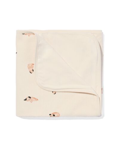 couverture pour berceau 75x100 gaufr&eacute;e chien - 33304630 - HEMA