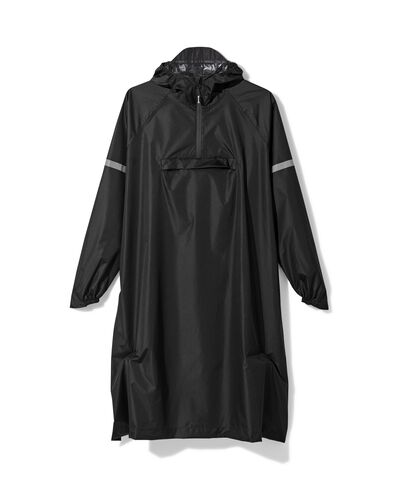 leichter Regenponcho f&uuml;r Erwachsene schwarz schwarz - 34440085BLACK - HEMA