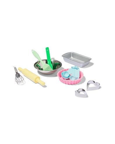 speelgoed bakset 10-delig - 15100597 - HEMA