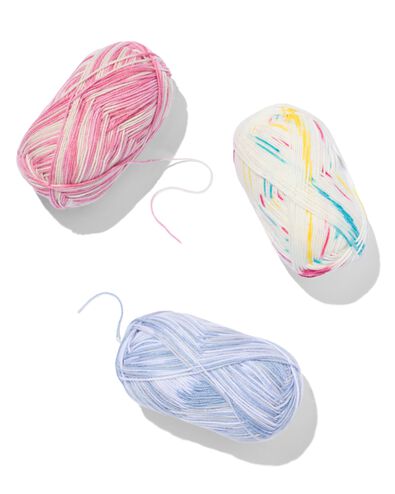 fil acrylique bleu chin&eacute; 100g 250m - 60760010 - HEMA